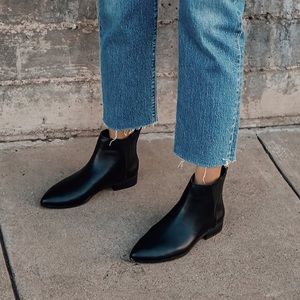 Pointed toe booties
